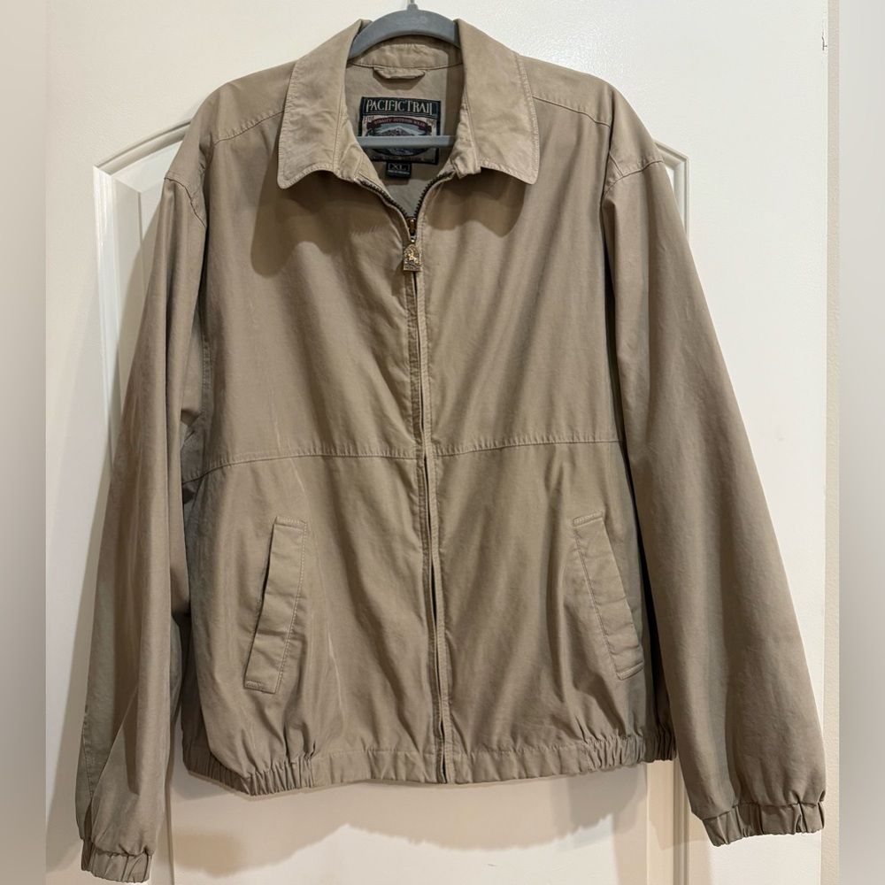 Vintage Pacific Trail Beige Outdoor Jacket XL